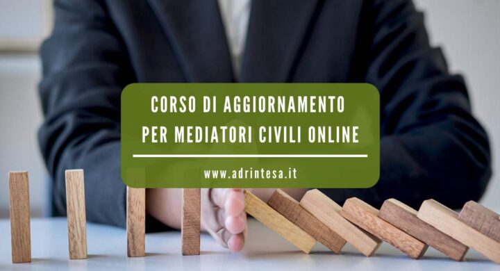 Corso Mediatore Civile Online